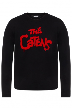 Embroidered lettering sweater, zdjęcie 1 Embroidered lettering sweater od Dsquared2